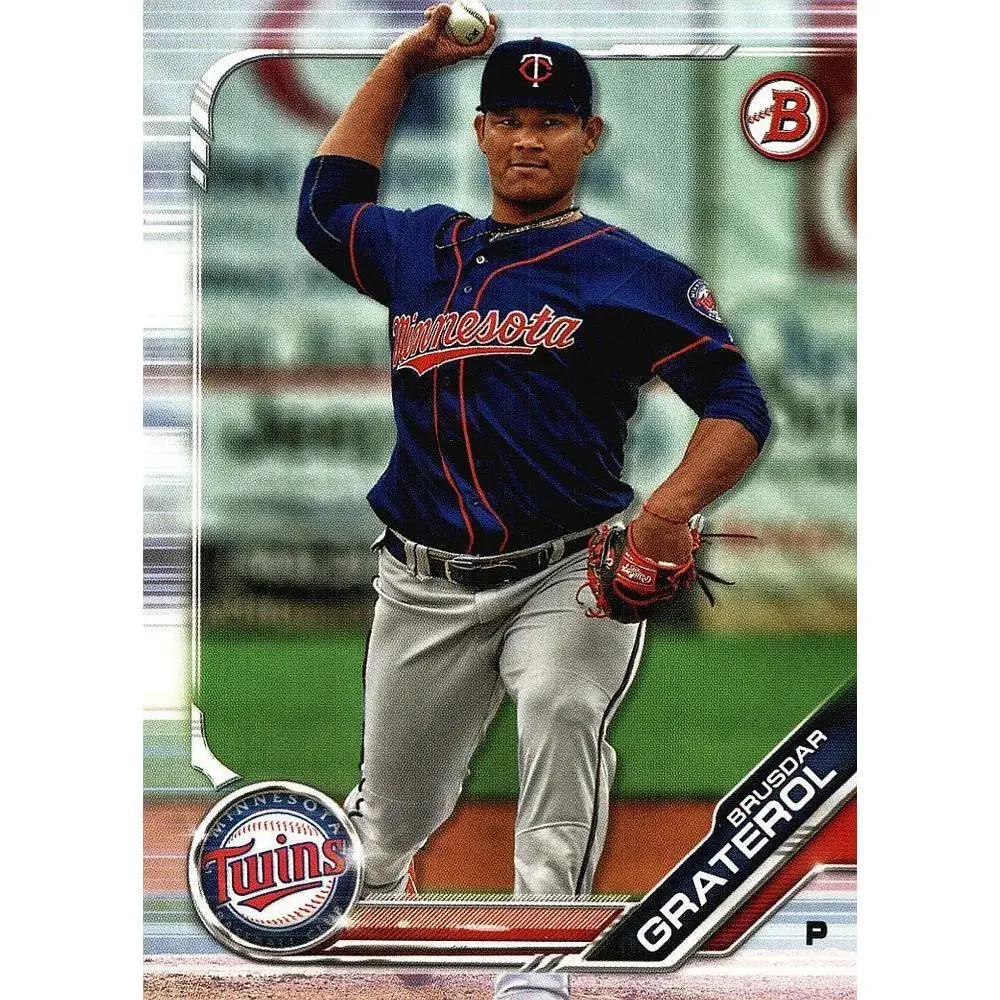 2019 Bowman Prospects Br#USdar Graterol #BP-6 Minnesota Twins